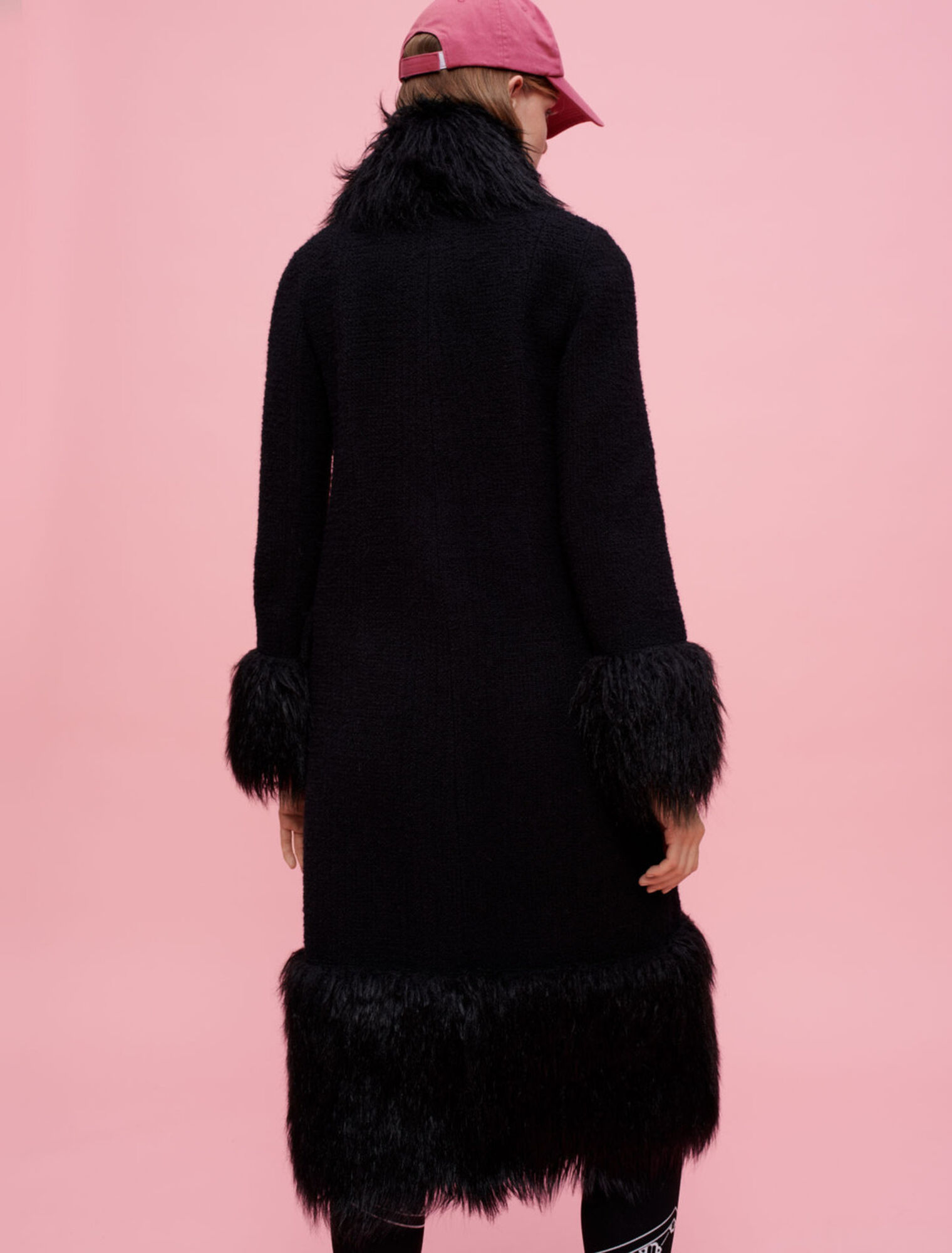 Cappotto in pelliccia sintetica