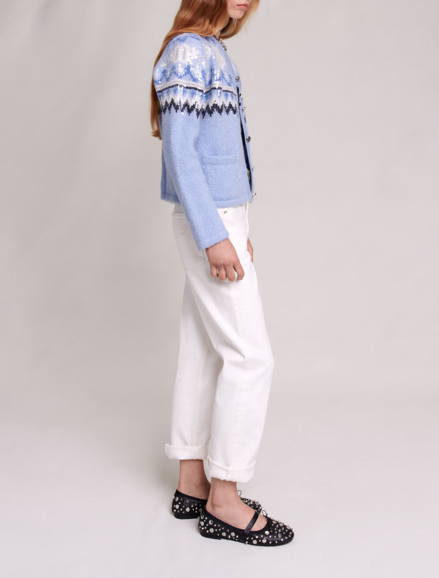 Cardigan in maglia