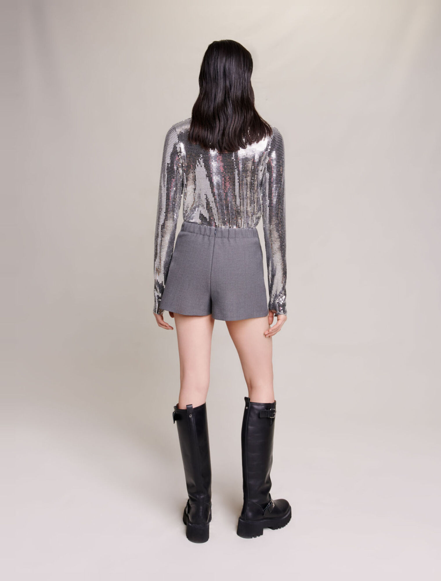 Top con paillettes
