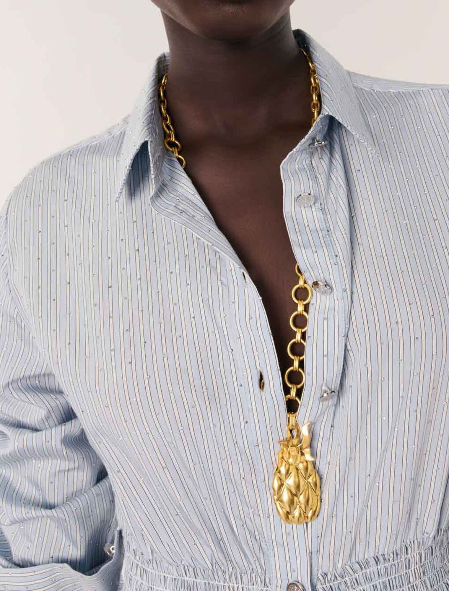 Collana lunga ananas