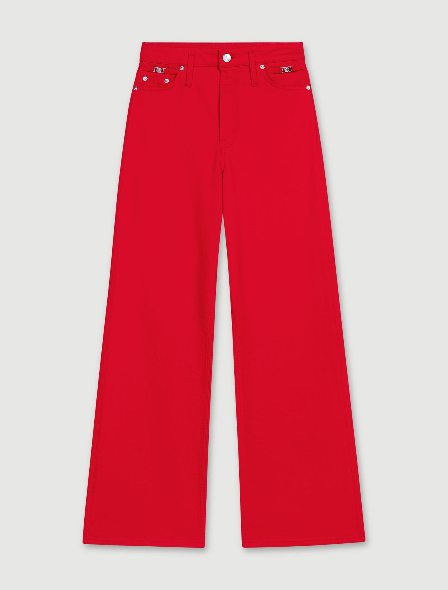 Jeans larghi in denim