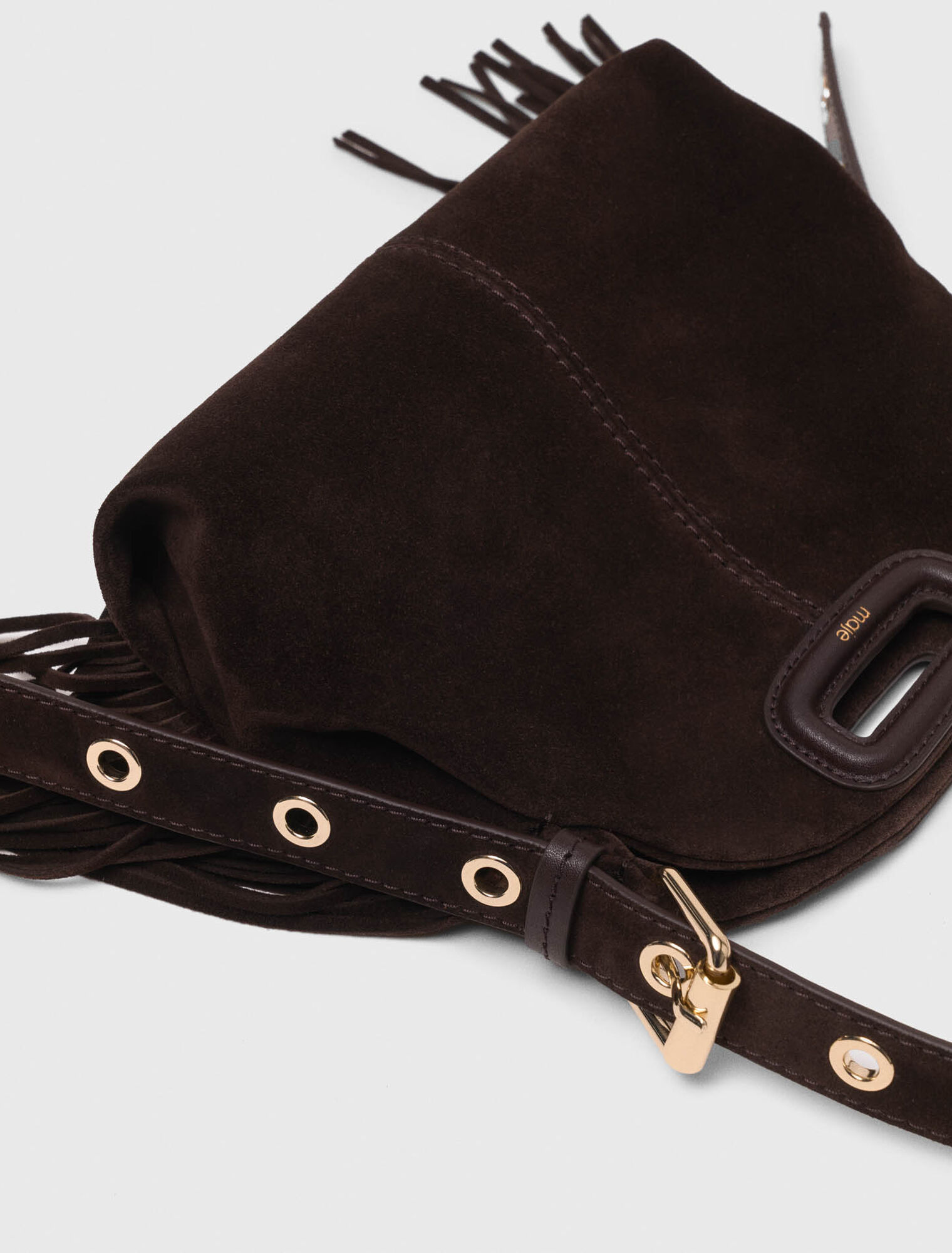 Borsa Miss M in pelle scamosciata
