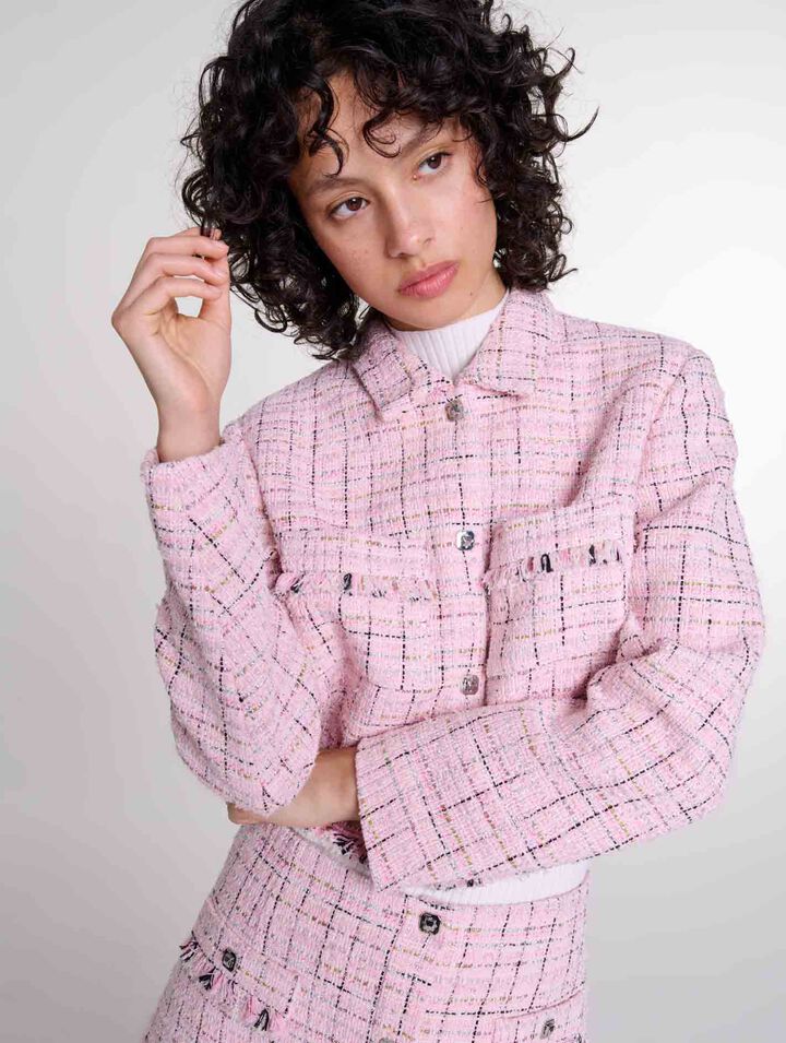 Giacca in tweed