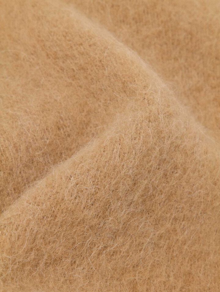 Sciarpa in misto lana e alpaca