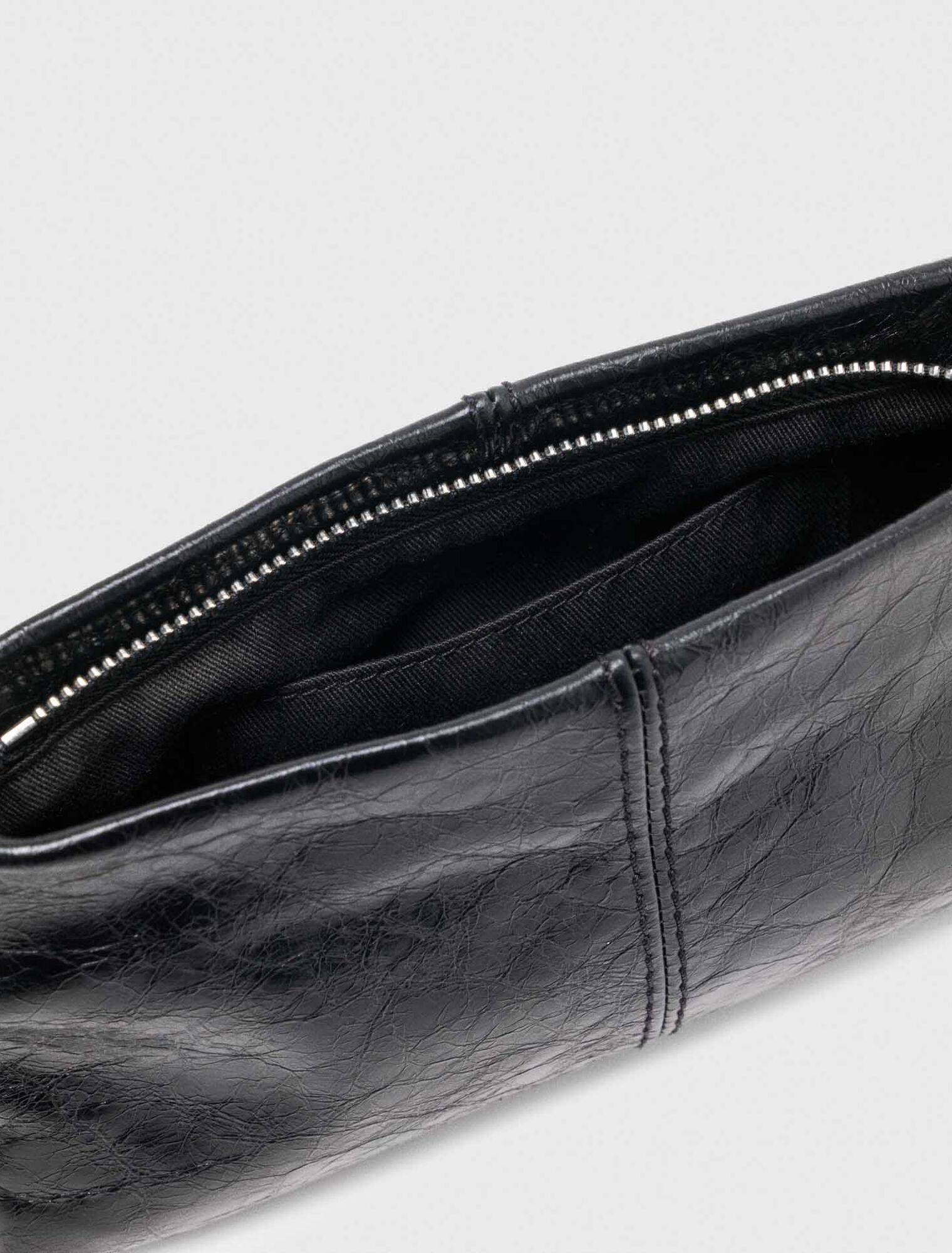 Pochette Miss M pouch pelle vernice