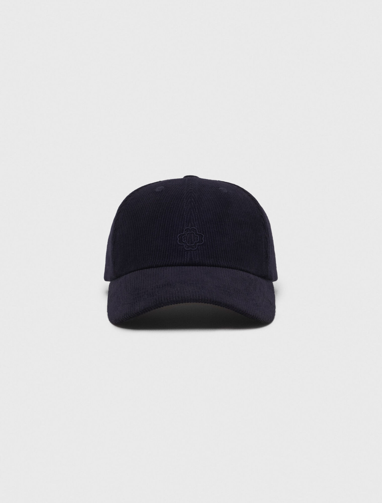 Cappello in velluto a coste