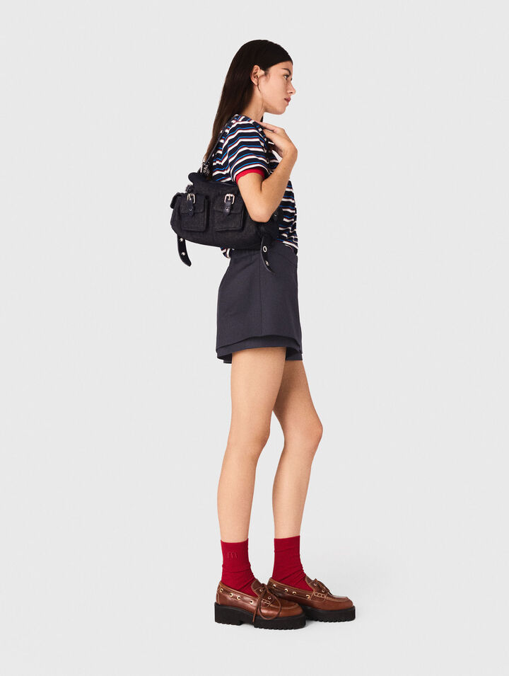 Shorts trompe l'oeil