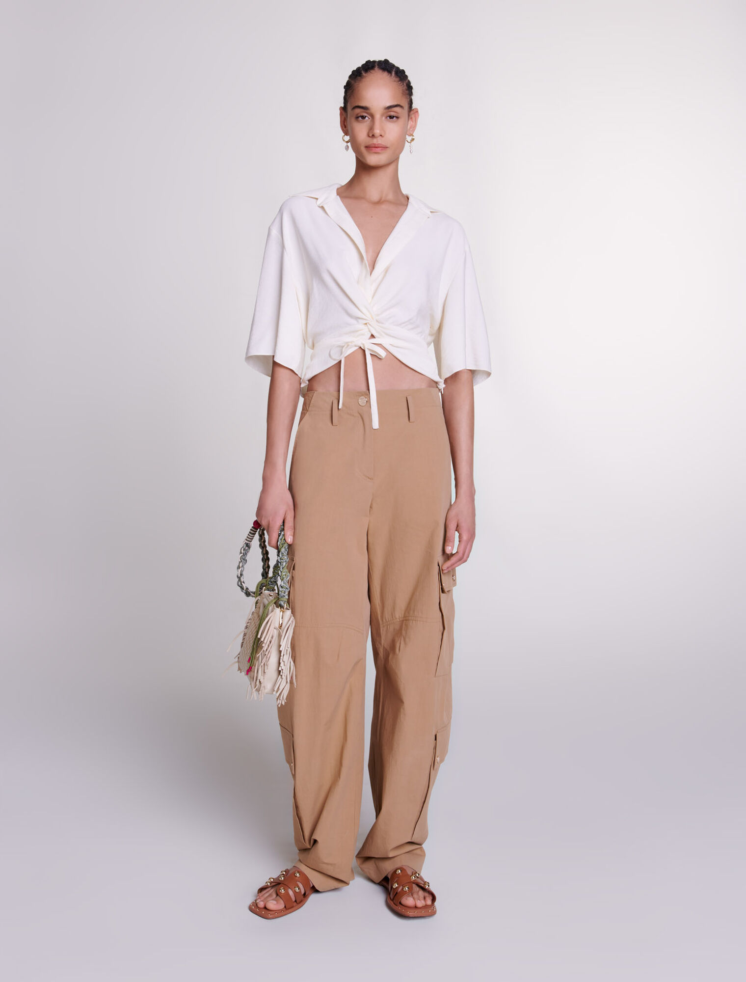 Pantaloni cargo con tasche
