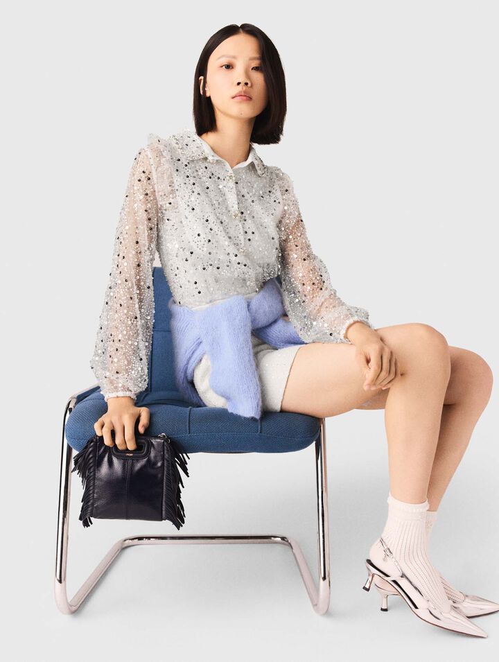 Tutina corta in tweed