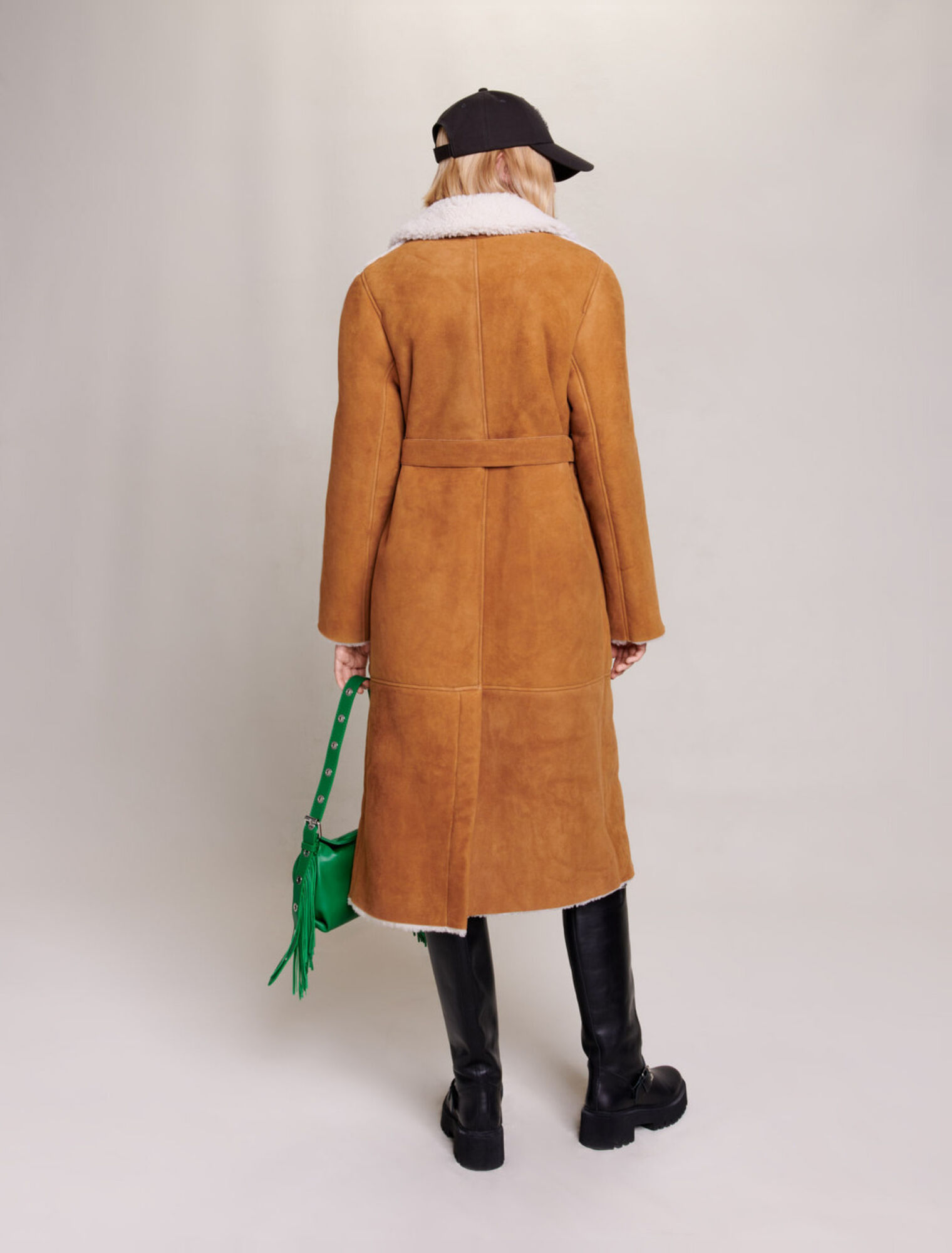 Cappotto lungo in montone
