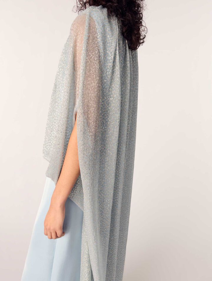 Tuta jumpsuit in lurex 2 in 1