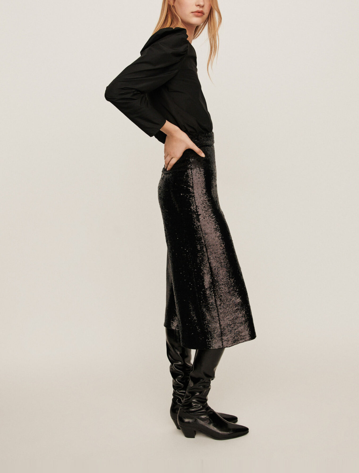 Pantaloni in paillettes