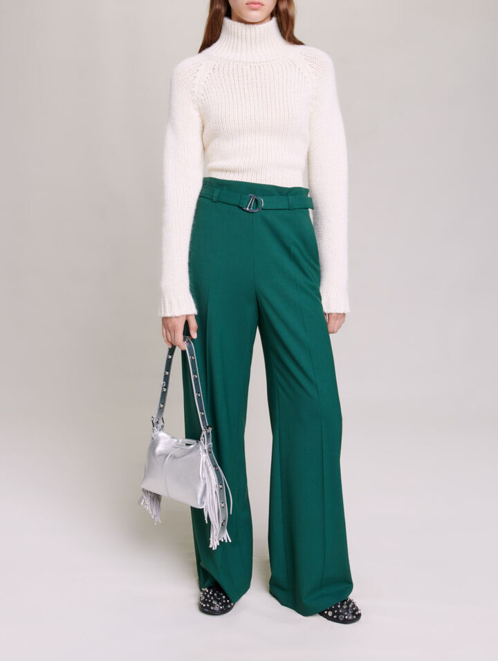 Pantaloni sartoriali larghi