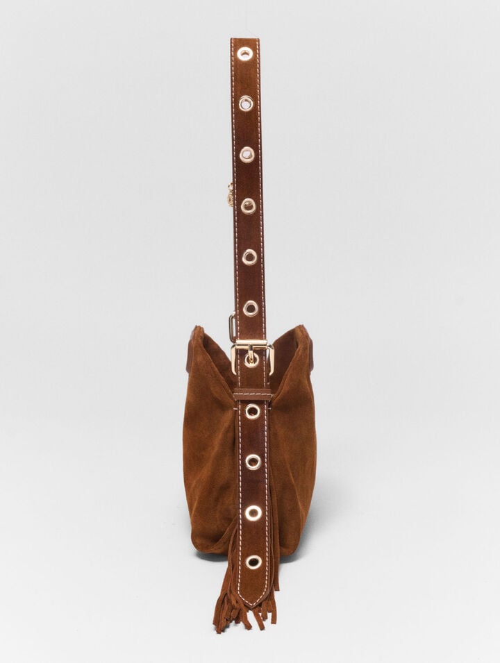 Mini-bag Miss M camoscio impunture