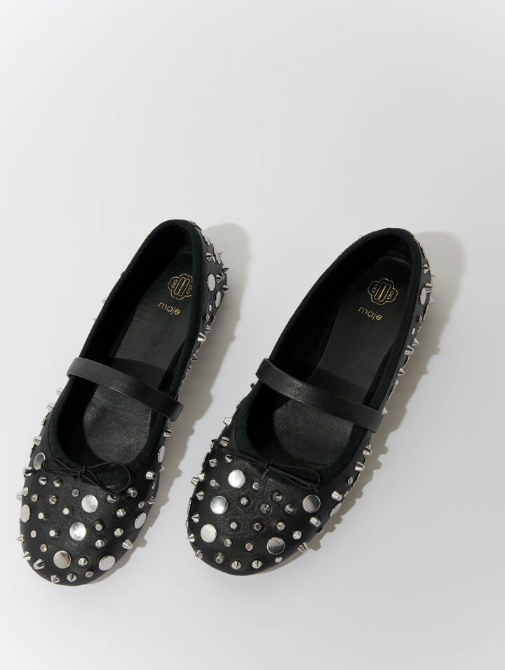 Ballerine borchiate