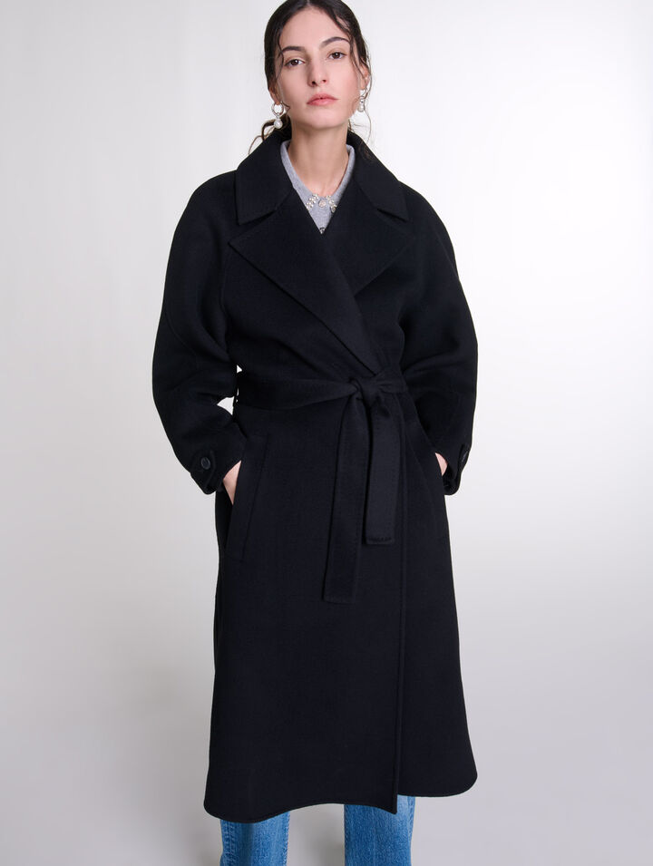 Cappotto double face medio lungo