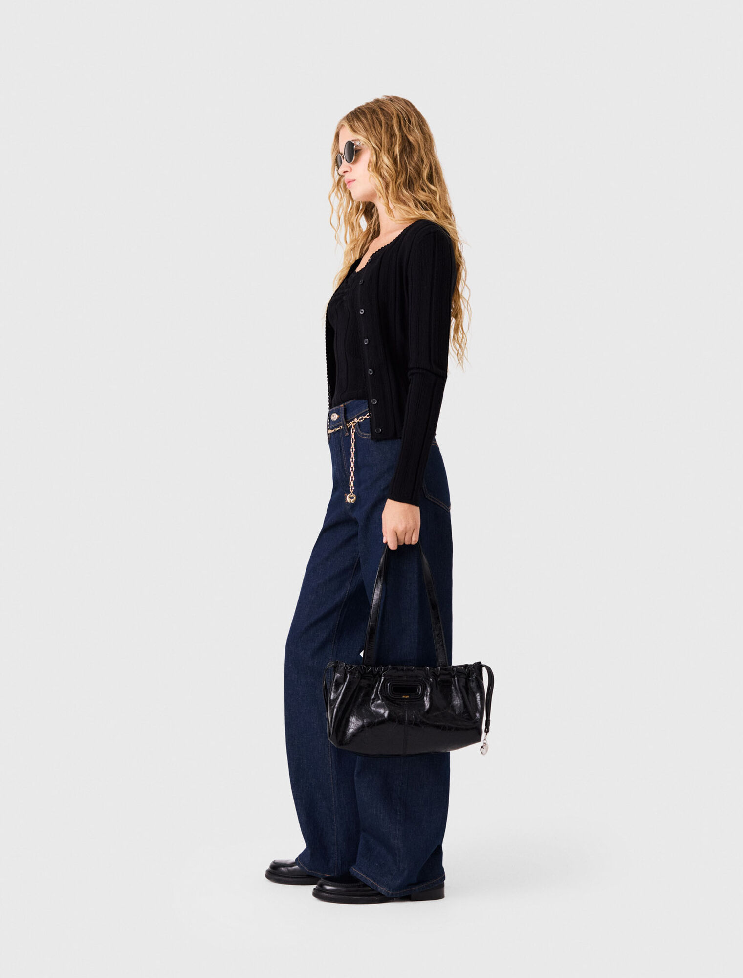 Twinset in maglia pointelle