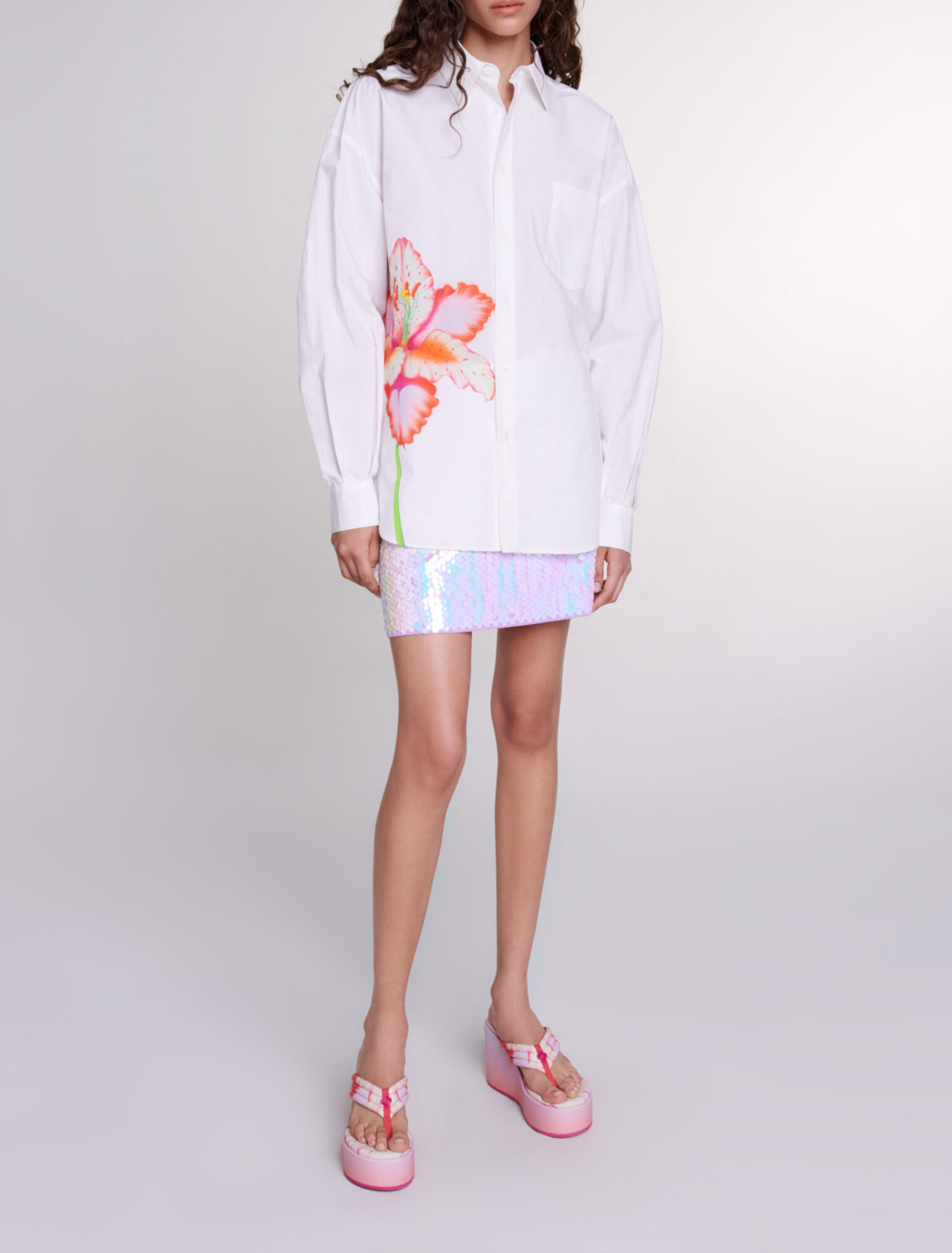 Camicia con stampa