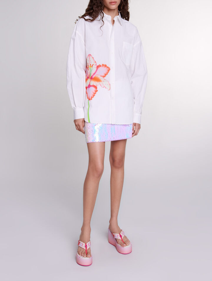 Camicia con stampa