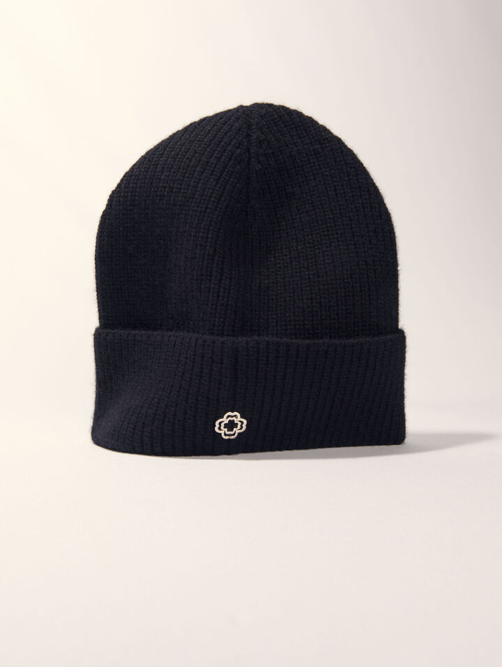Berretto in lana e cashmere