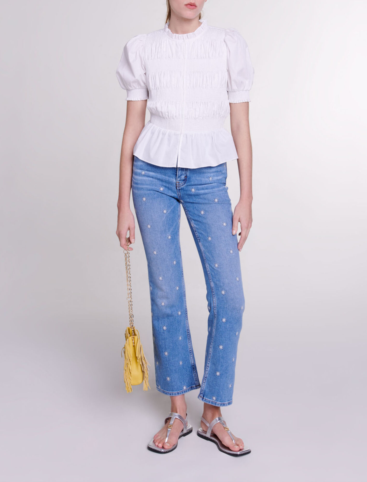 Jeans ricamati
