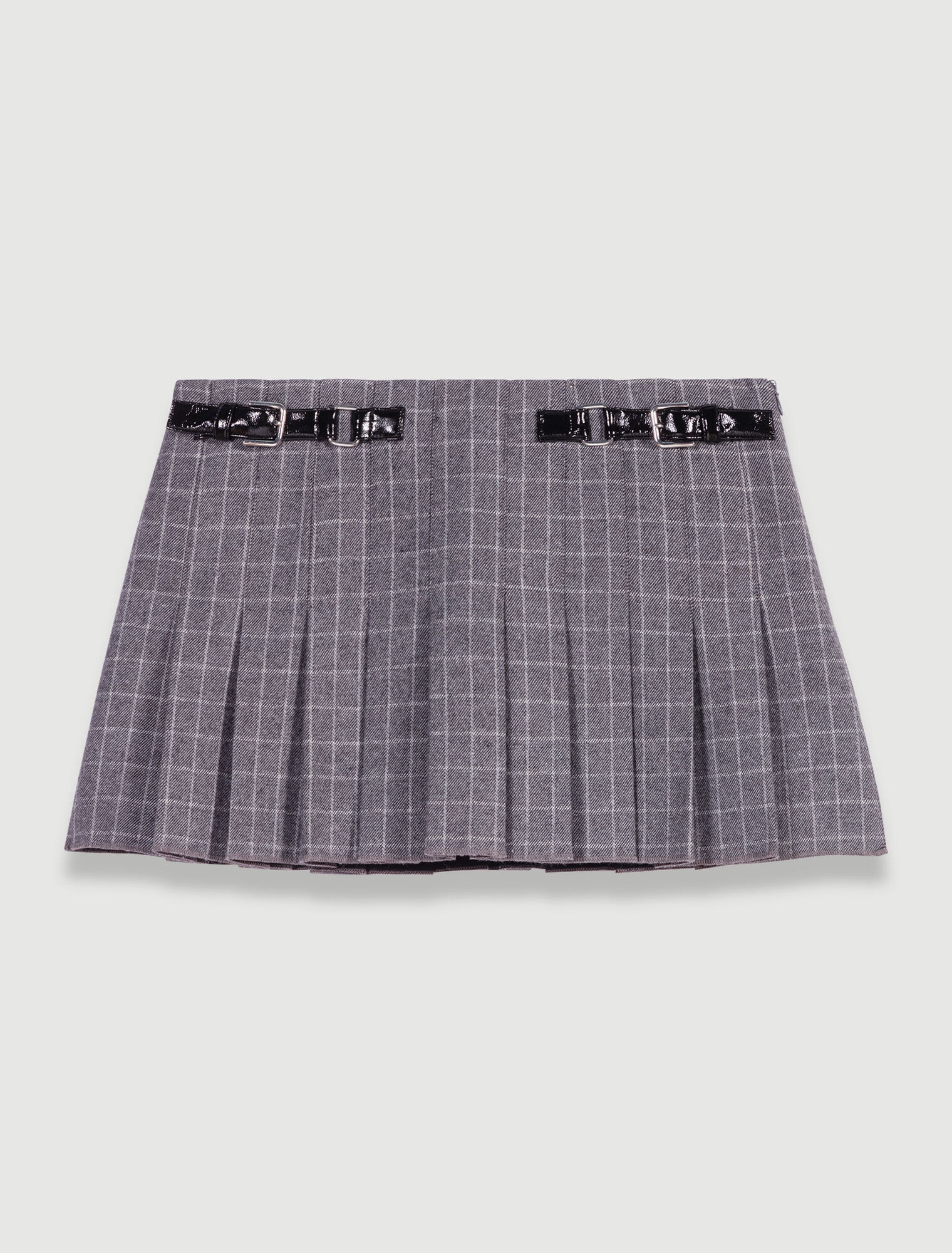 Gonna corta plissettata