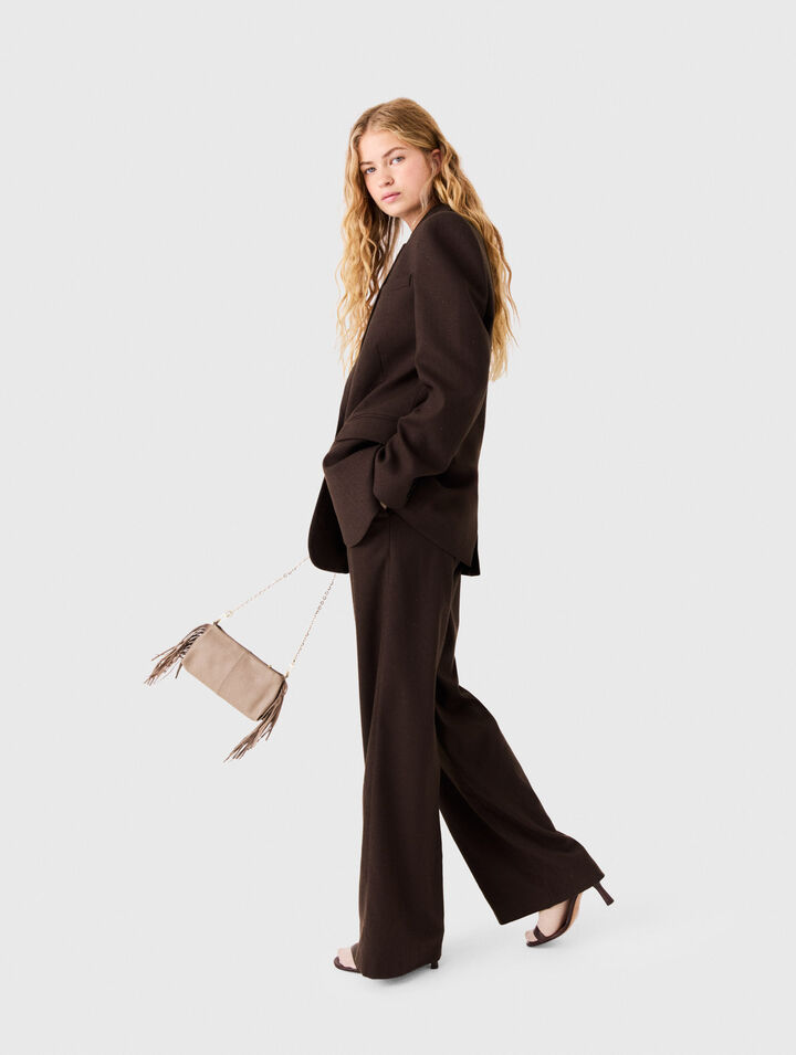 Giacca da tailleur con strass
