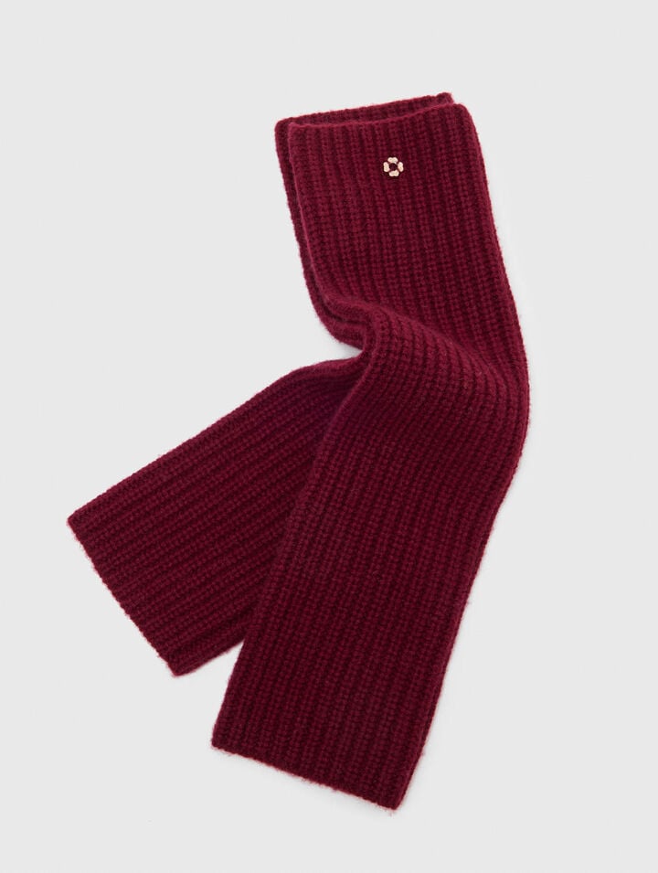 Guanti senza dita lana e cashmere