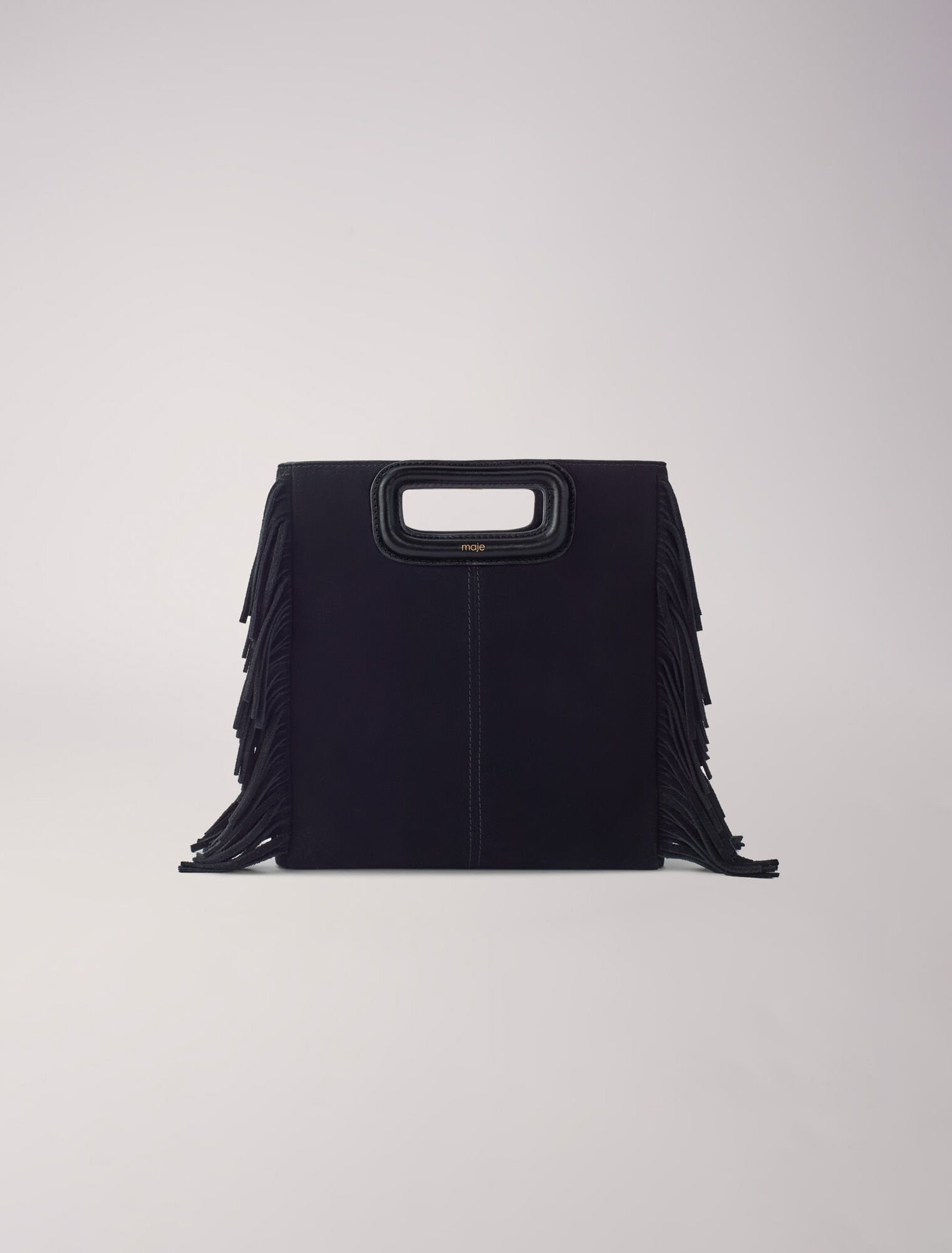 Borsa M in pelle scamosciata