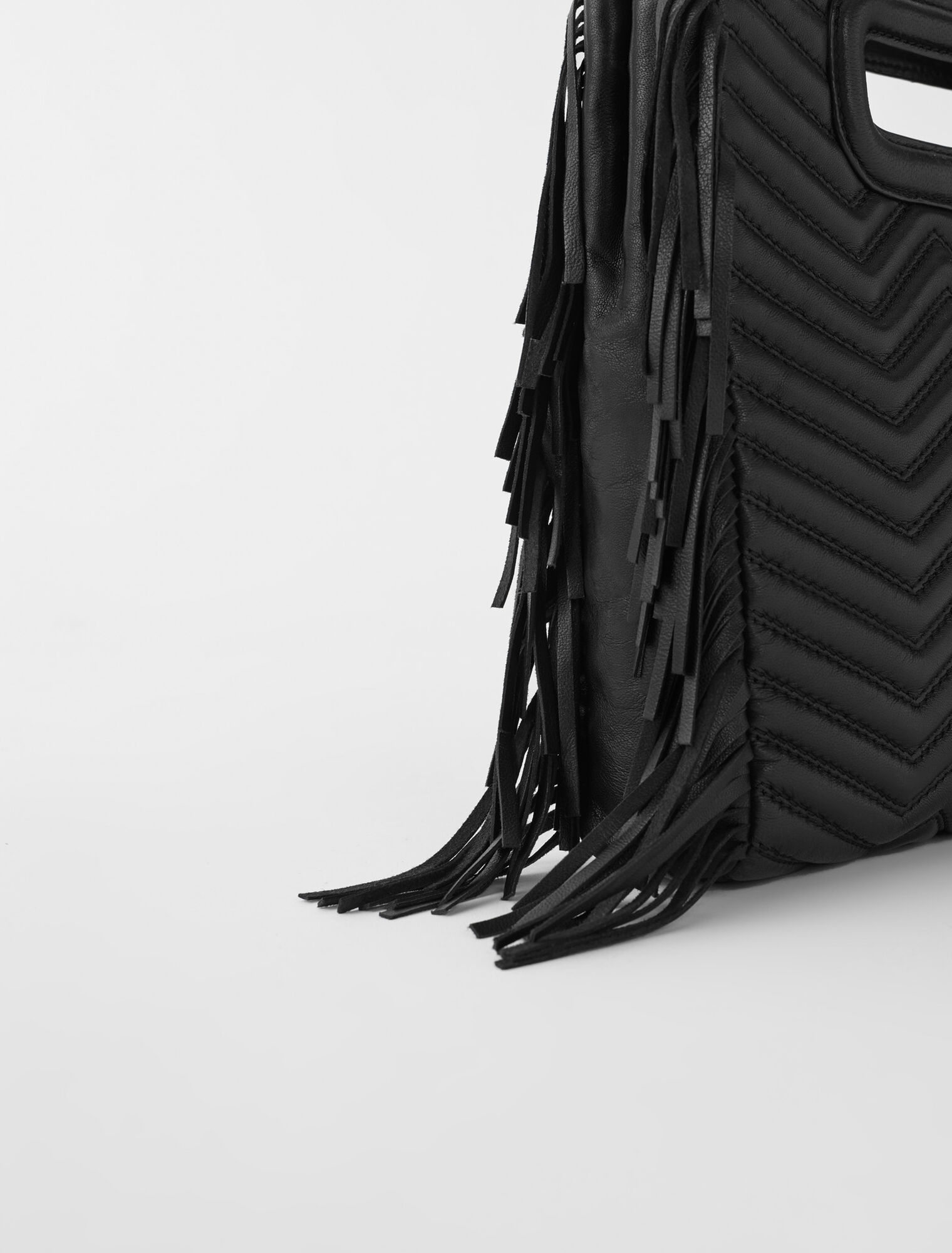 Borsa M in pelle matelassé