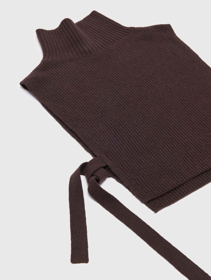 Collo in lana e cashmere
