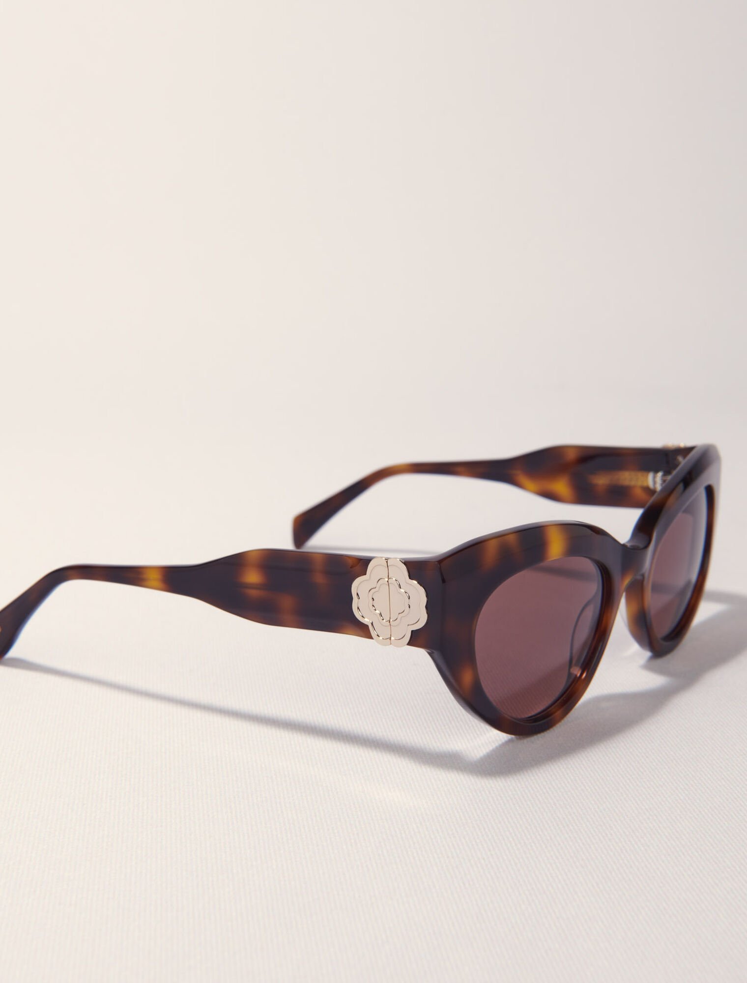 Occhiali cat-eye in acetato