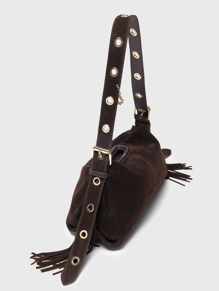 Borsa Miss M in pelle scamosciata