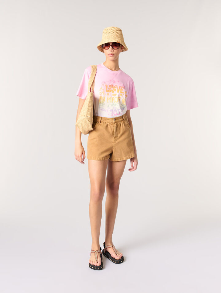 T-shirt con stampa