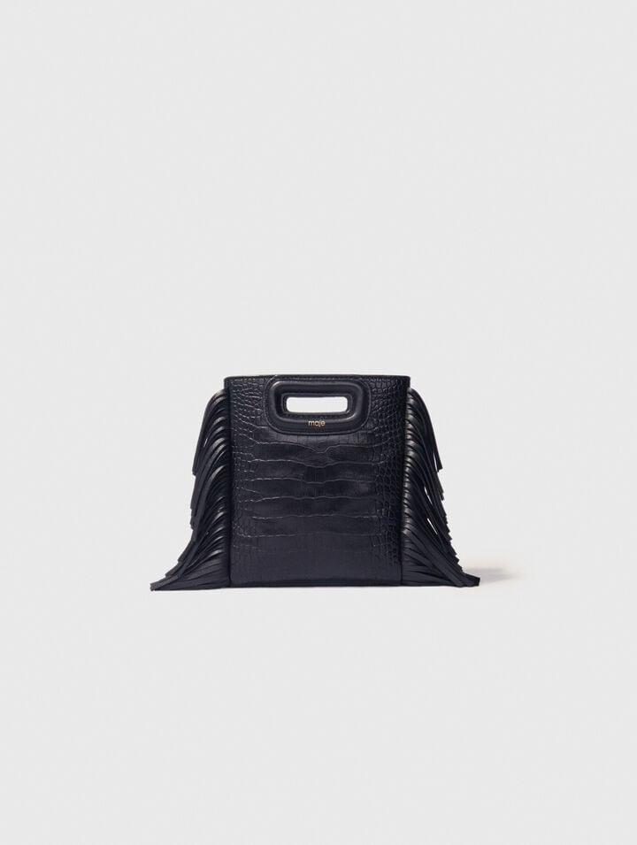 Borsa M Mini in pelle di coccodrillo
