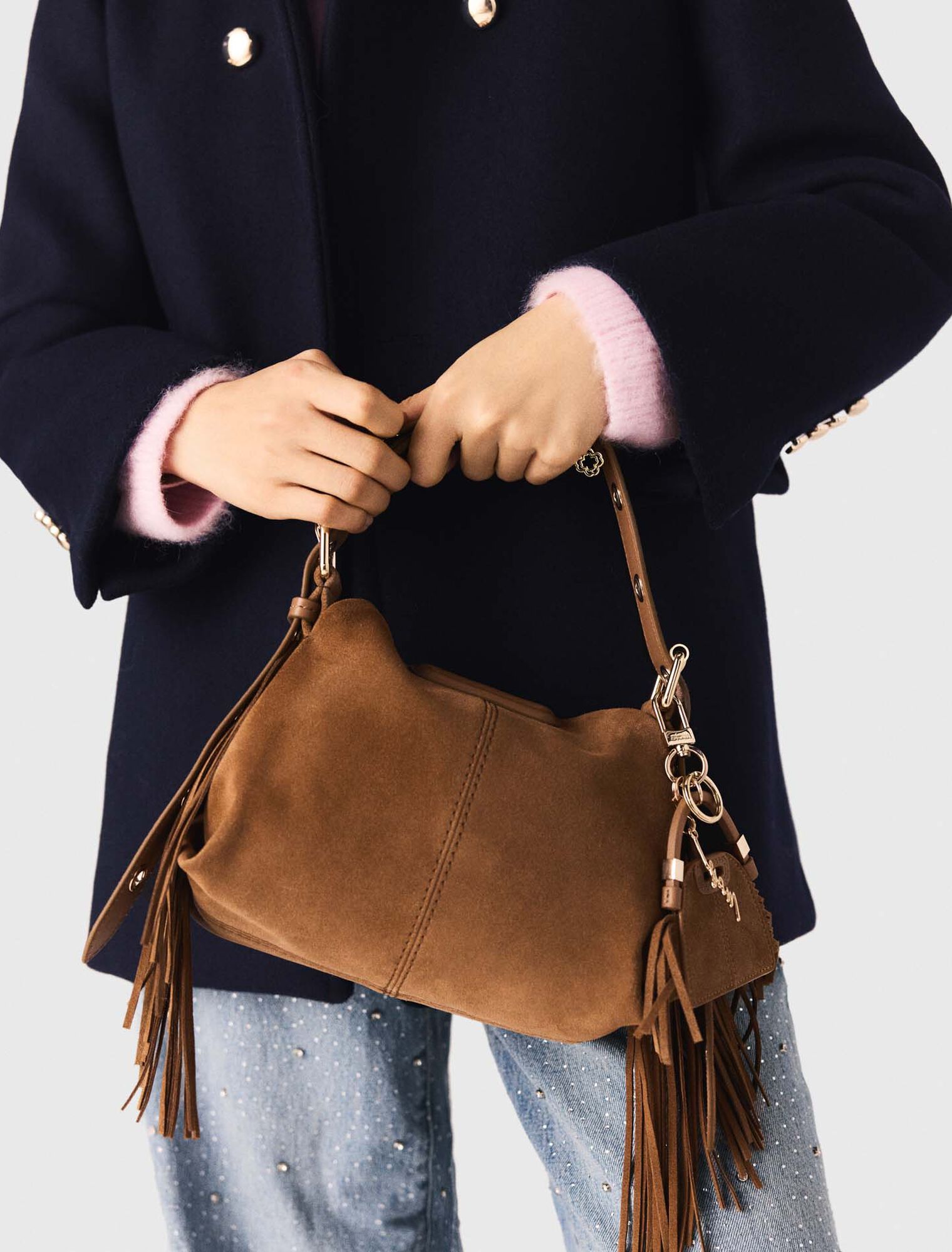 Borsa Miss M mini in suede