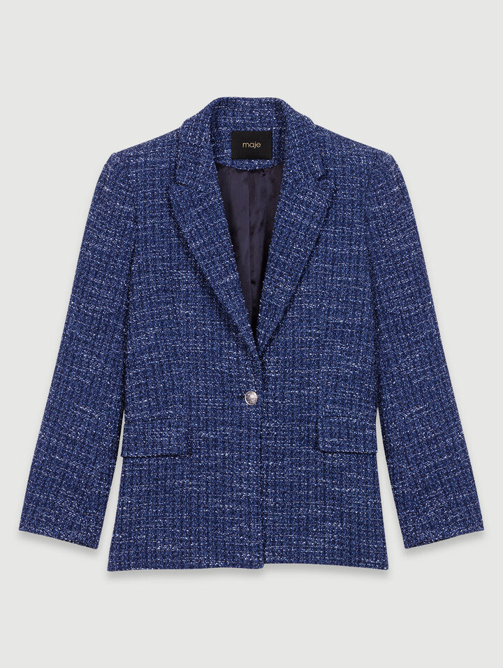 Giacca in tweed