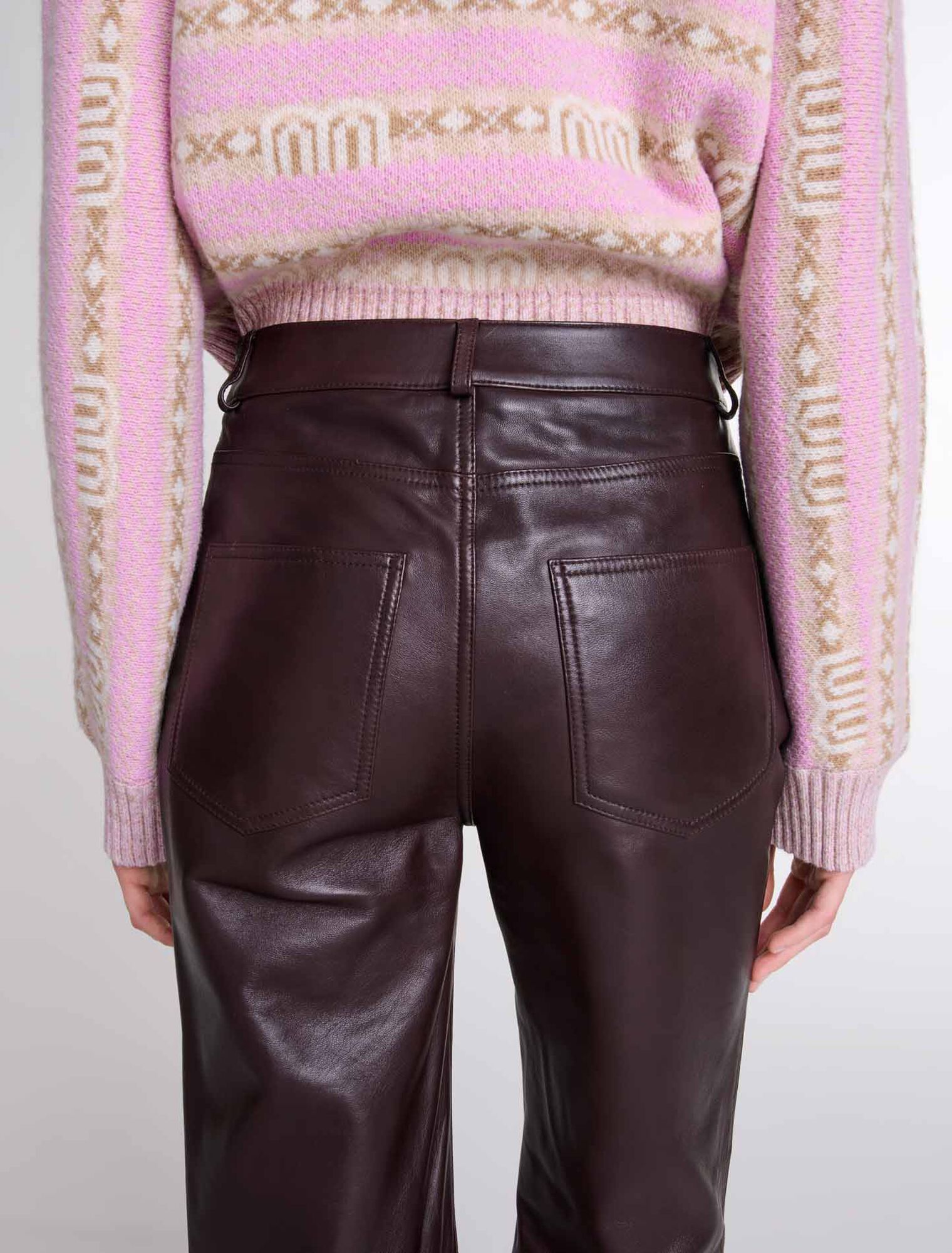 Pantaloni in pelle