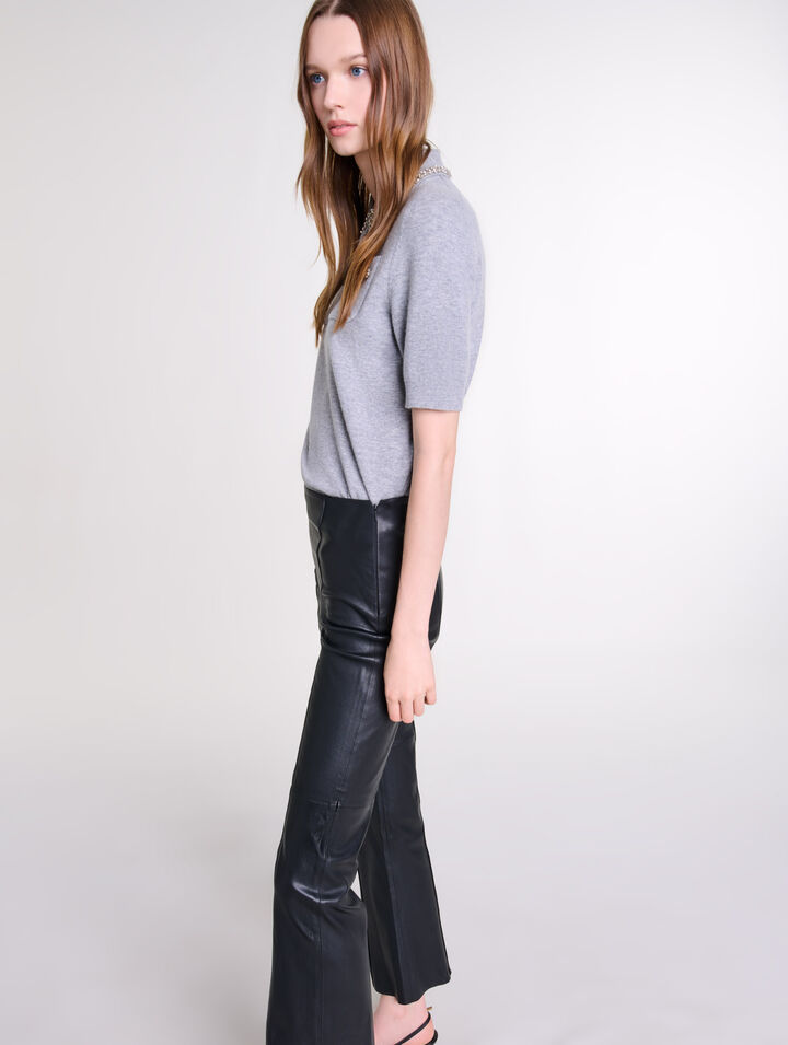 Pantaloni in pelle