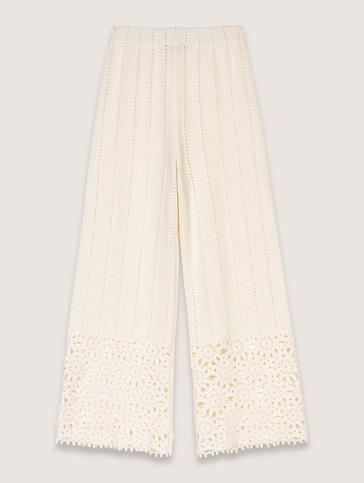 Pantaloni in crochet