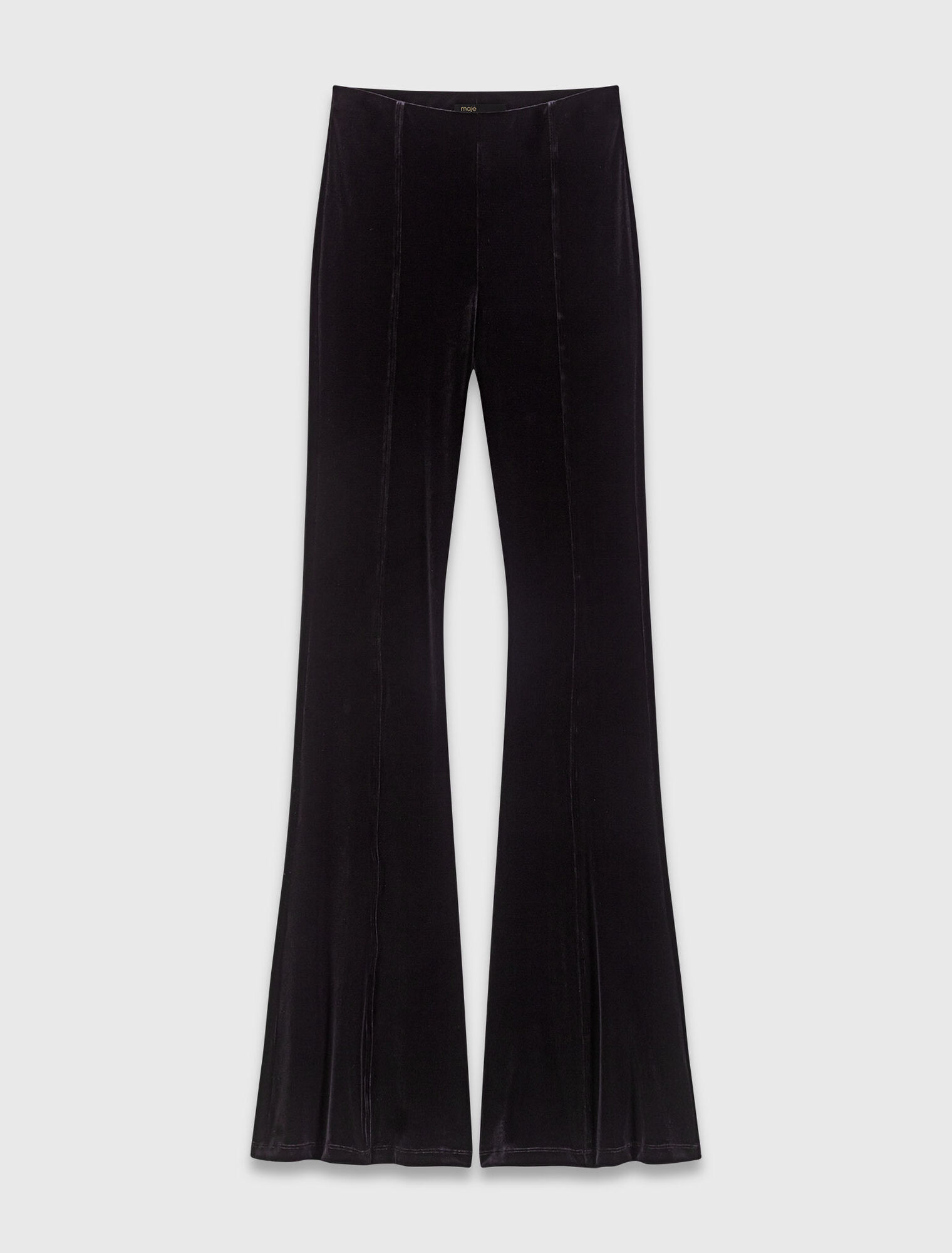 Pantaloni in velluto stretch