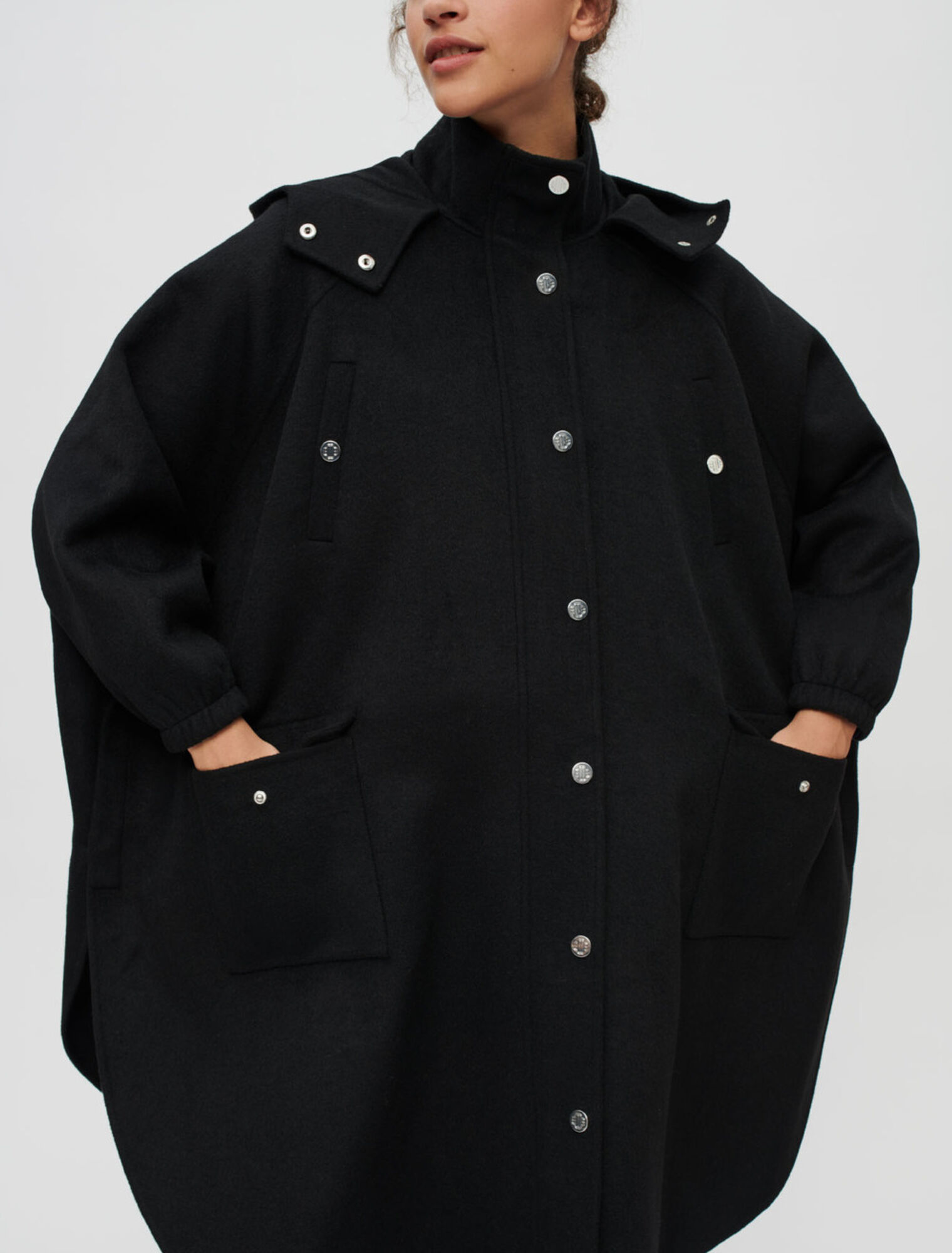 Cappotto double face oversize