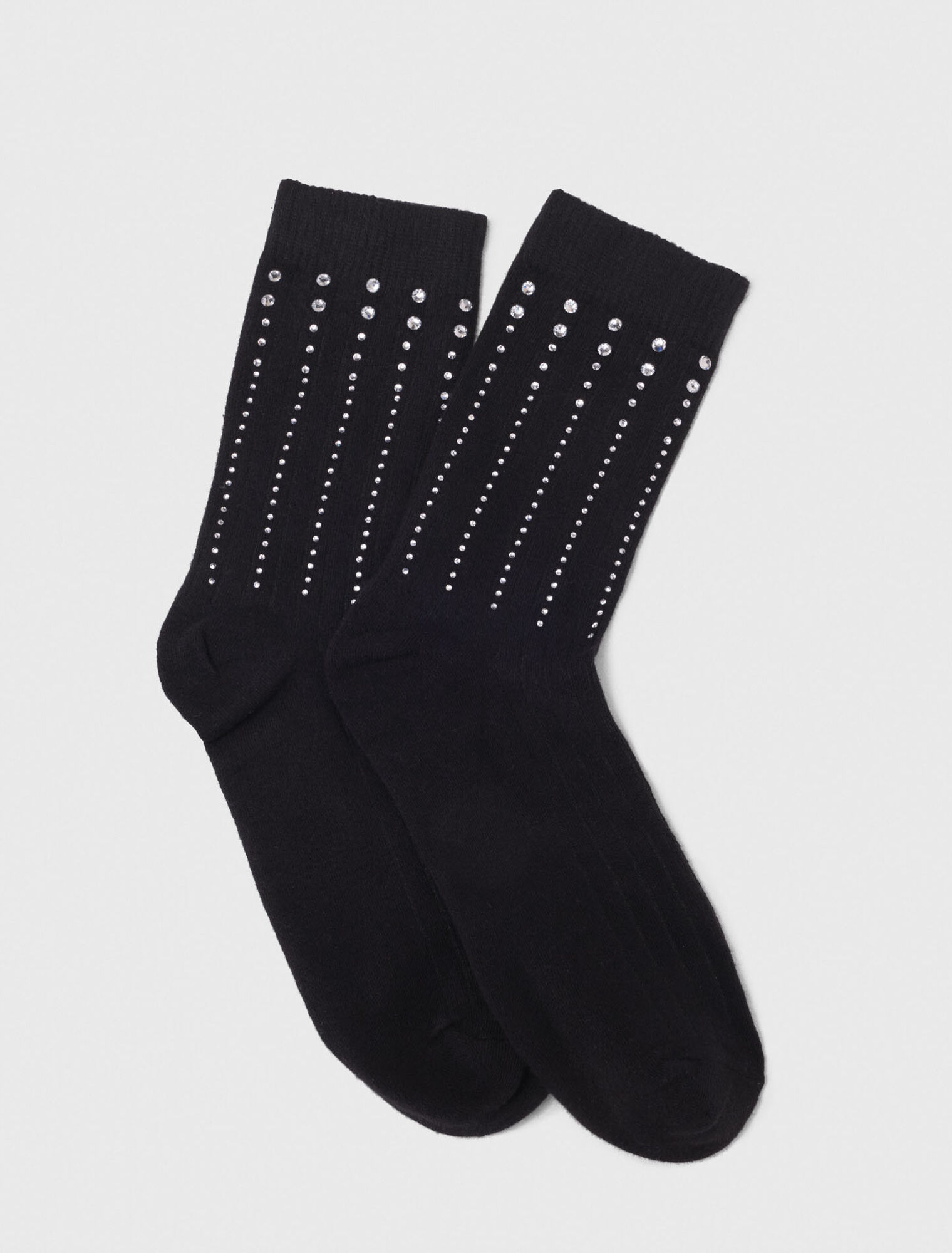 Calzini in cotone con strass