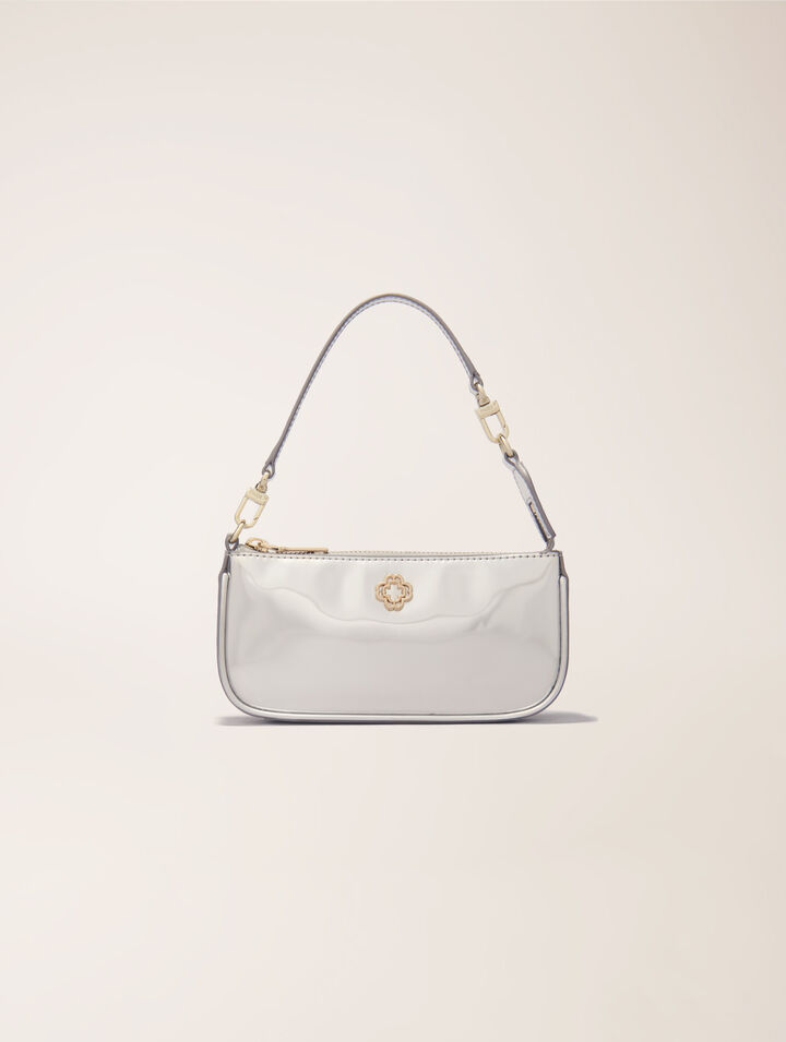 Sarah pochette in pelle specchiata