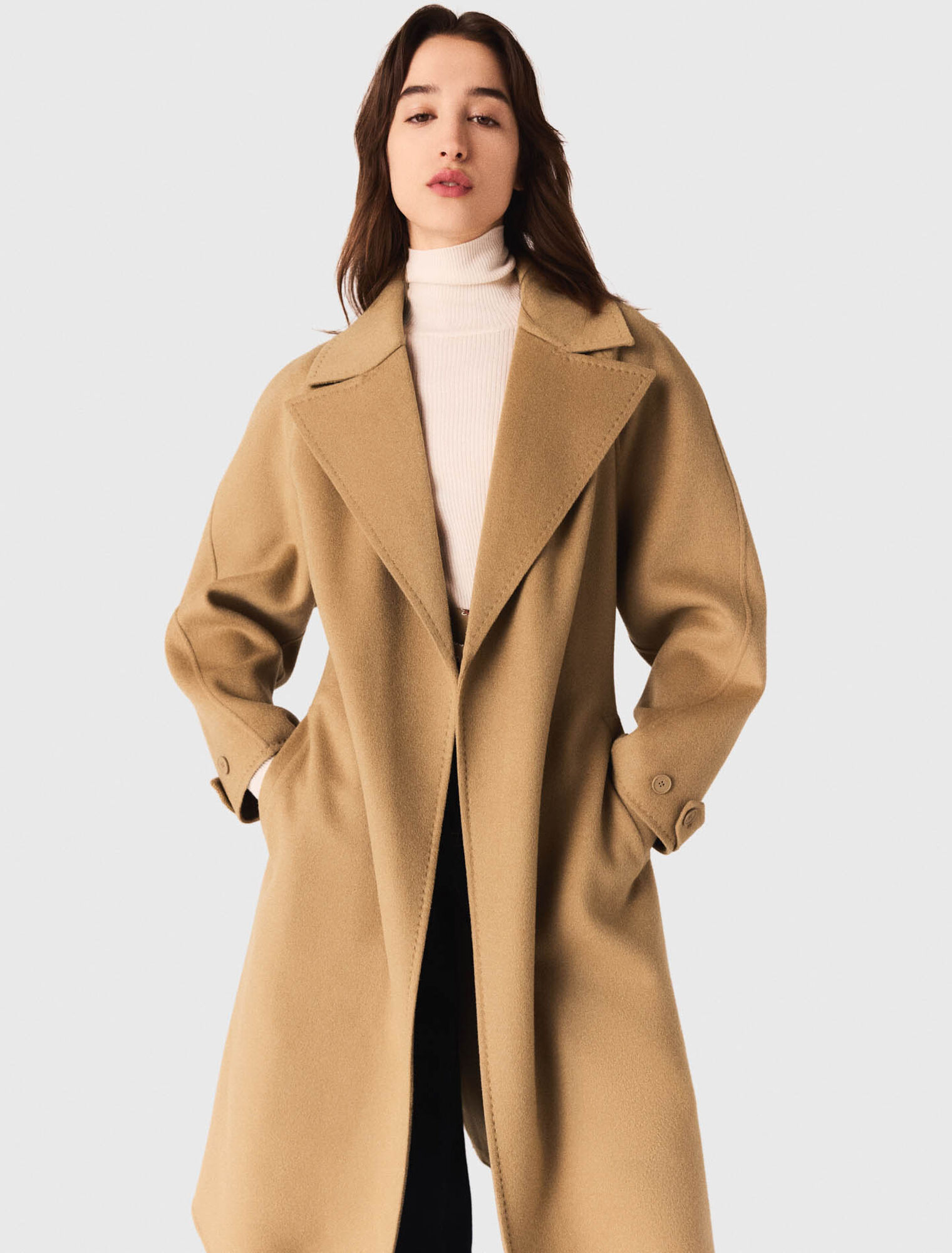 Cappotto lungo double face