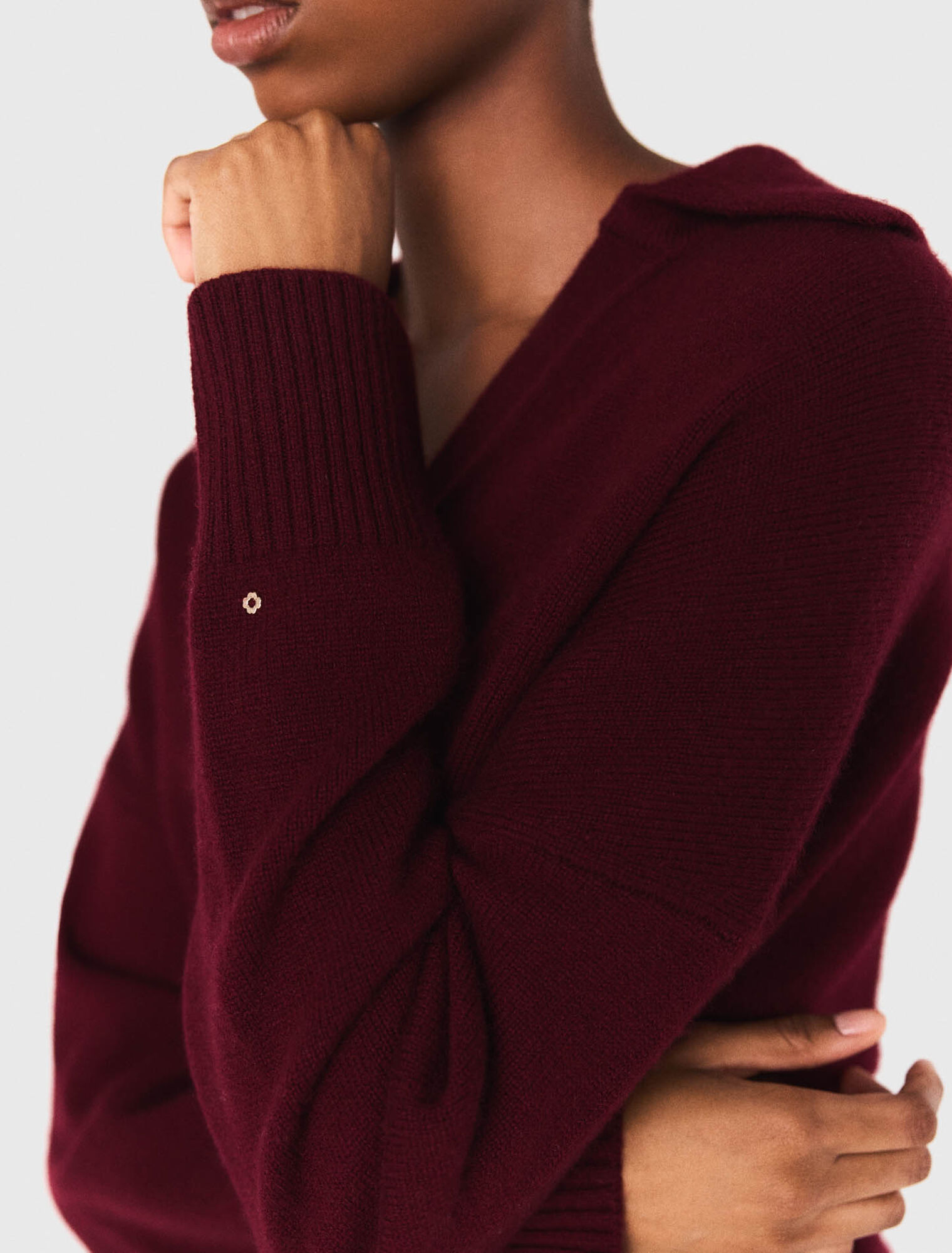 Maglione in misto lana