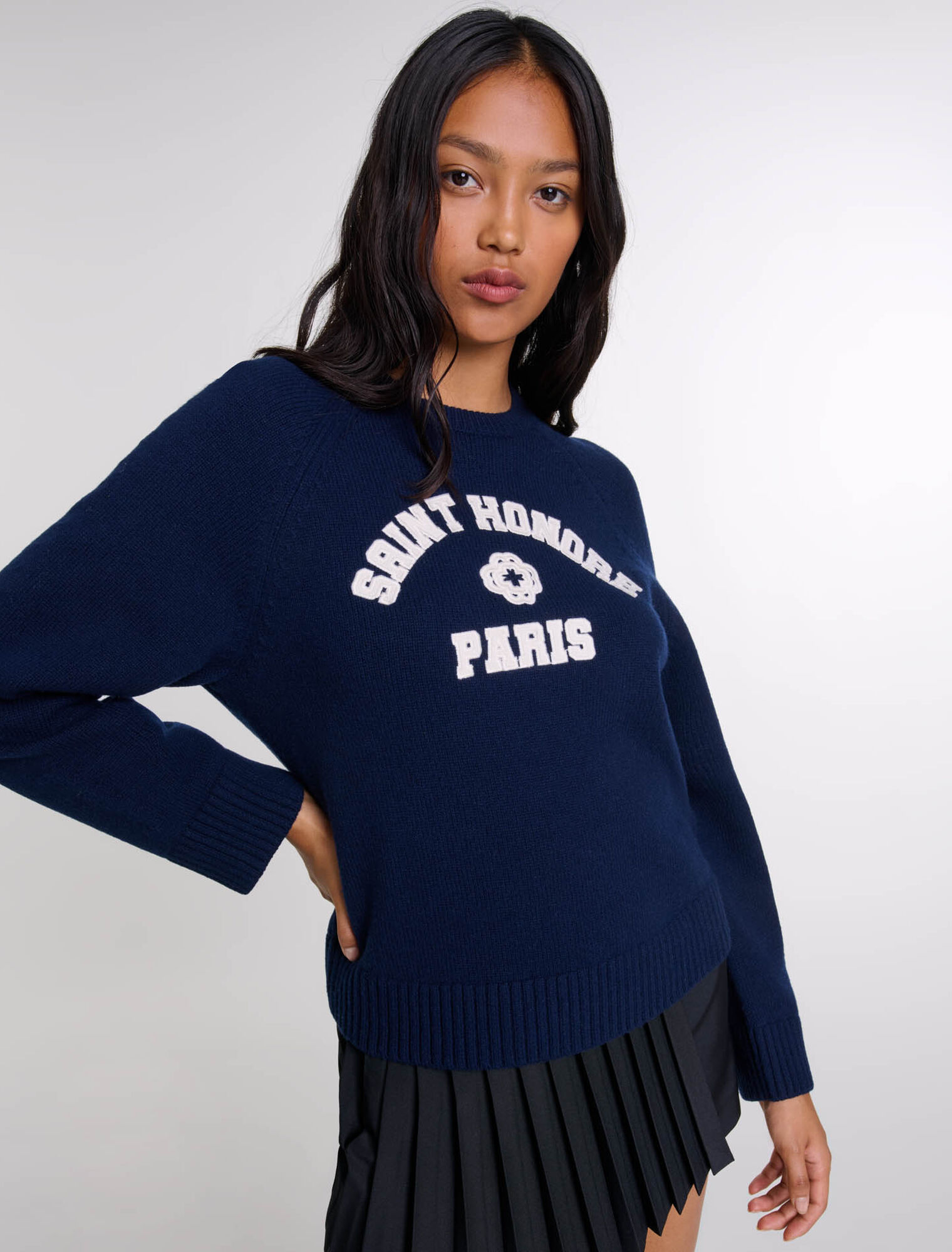 Maglione in misto lana