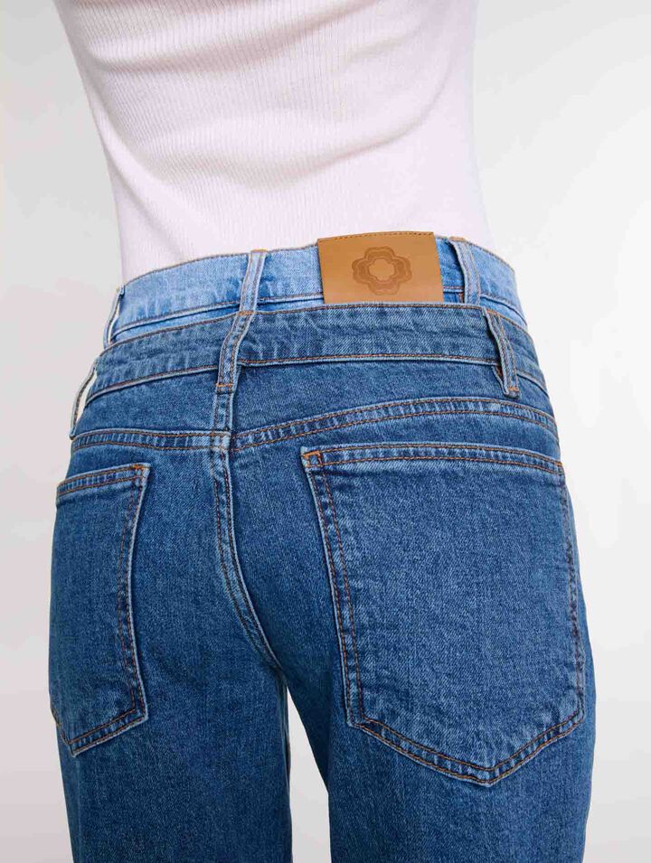 Jeans doppia cintura