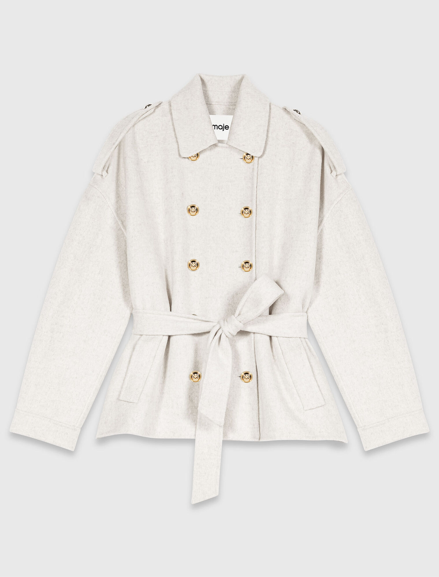 Cappotto double face medio lungo