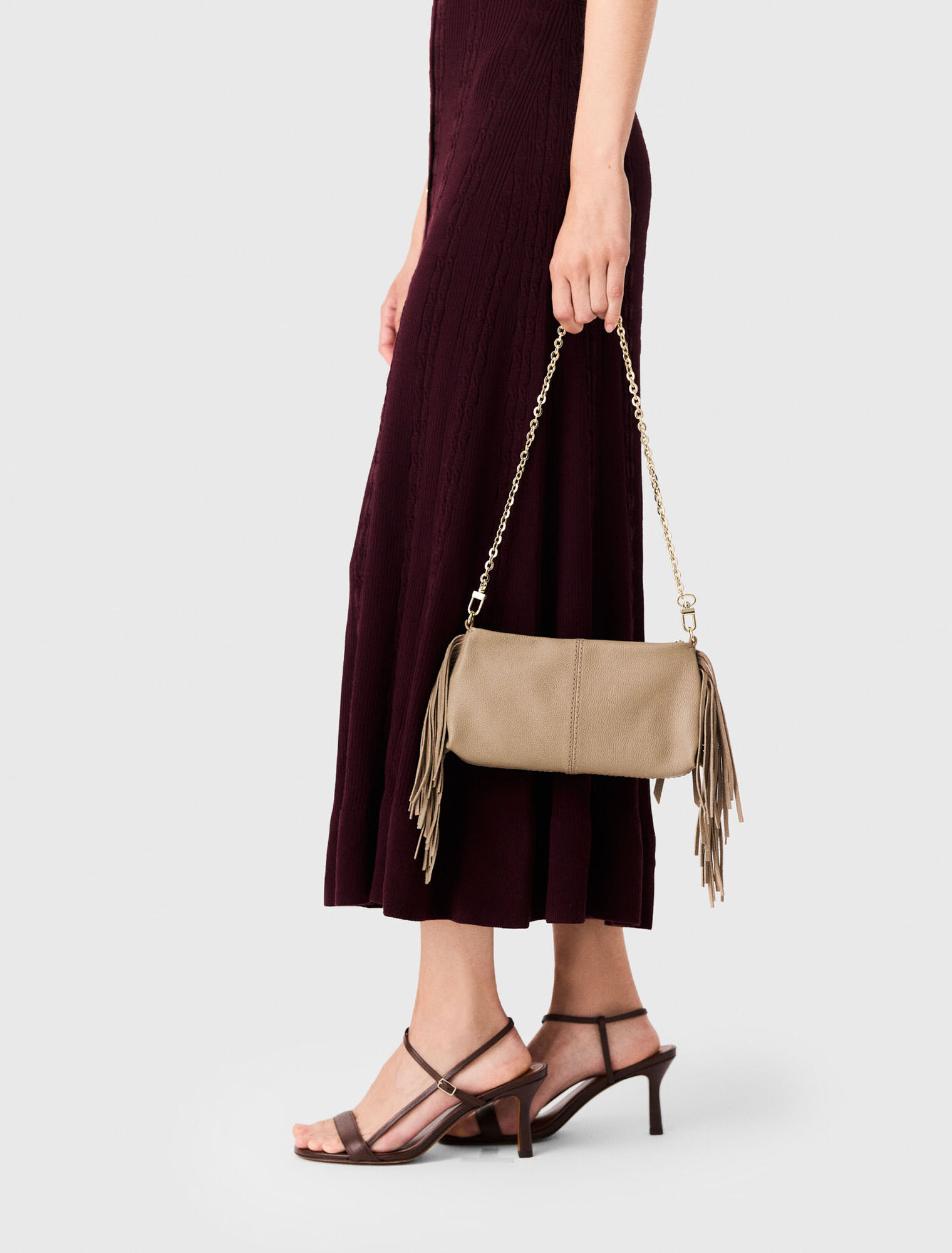 Pochette Miss M pouch pelle grana